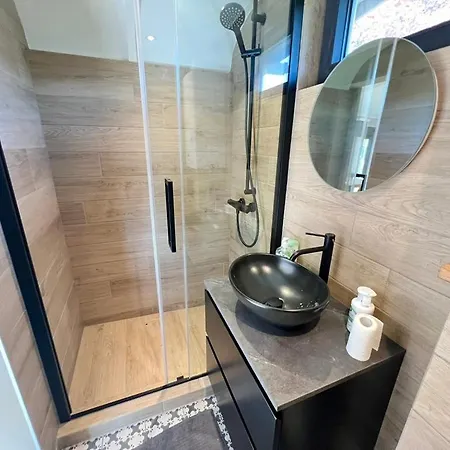 Chalet Pine Tree Tiny Rochefort